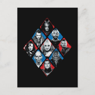 Suicide Squad Aktivitetsgrupp X Kontrollerad rom Vykort
