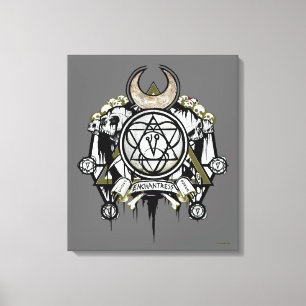 Suicide Squad   Anchantress Symbols Tattoo Art Canvastryck