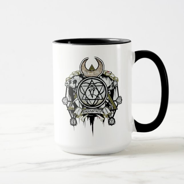 Suicide Squad | Anchantress Symbols Tattoo Art Mugg (Höger)