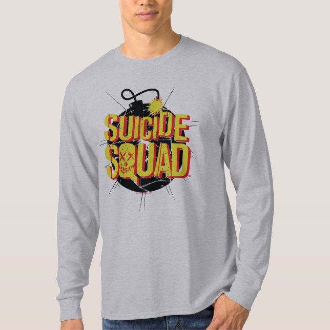 Suicide Squad | Bombernas Logotyp 3 T-shirt (Framsida)