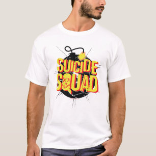 Suicide Squad Bombernas Logotyp 3 T Shirt