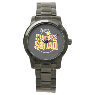 Suicide Squad Bombernas Logotyp Armbandsur