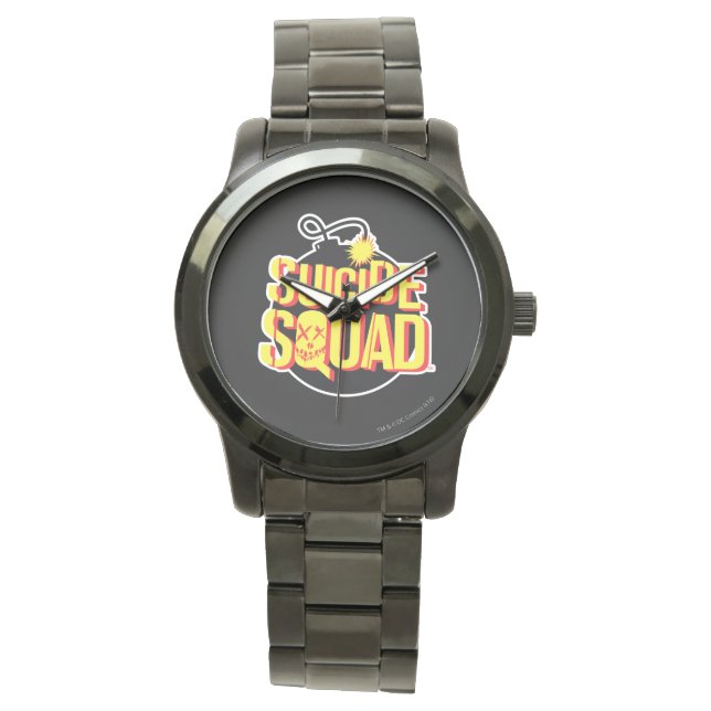 Suicide Squad | Bombernas Logotyp Armbandsur (Framsida)
