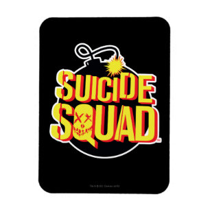 Suicide Squad Bombernas Logotyp Magnet