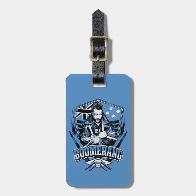 Suicide Squad | Boomerang Badge Bagagebricka (Vertikal Framsida)