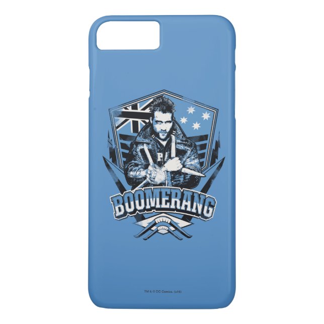 Suicide Squad | Boomerang Badge Case-Mate iPhone Skal (Baksida)