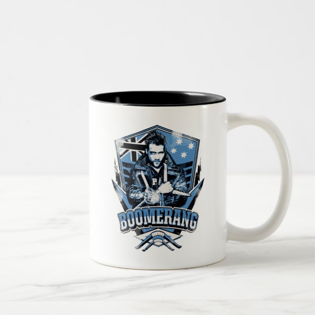 Suicide Squad | Boomerang Badge Två-Tonad Mugg (Höger)