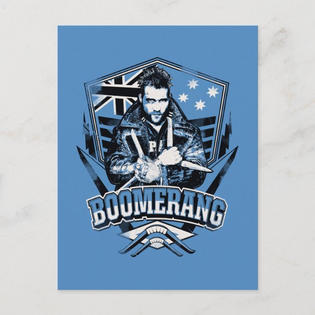 Suicide Squad | Boomerang Badge Vykort (Framsida)