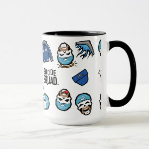 Suicide Squad Boomerang Emoji Mönster Mugg