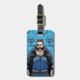 Suicide Squad Boomerang Tecknad Bok Art Bagagebricka