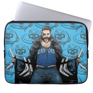 Suicide Squad Boomerang Tecknad Bok Art Laptop Fodral
