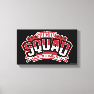 Suicide Squad Byggt i ansvarsskyldighet Canvastryck