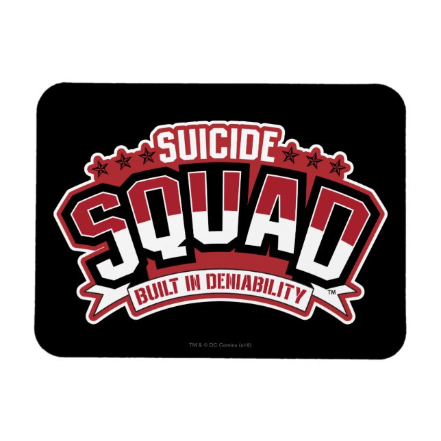 Suicide Squad | Byggt i ansvarsskyldighet Magnet (Horisontell)