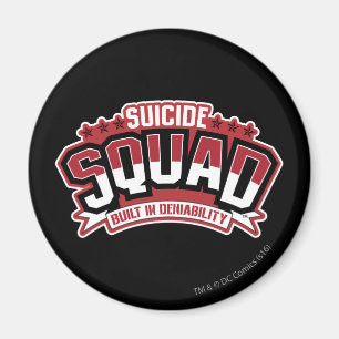 Suicide Squad Byggt i ansvarsskyldighet Magnet