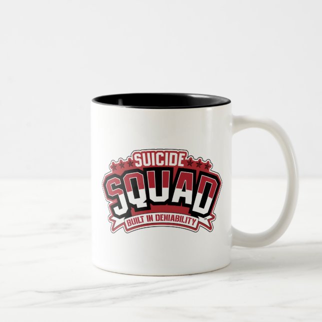 Suicide Squad | Byggt i ansvarsskyldighet Två-Tonad Mugg (Höger)