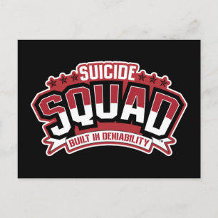 Suicide Squad Byggt i ansvarsskyldighet Vykort