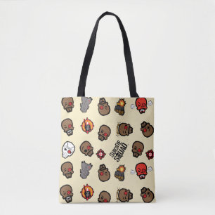 Suicide Squad Deadshot Emoji Mönster Tygkasse