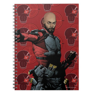Suicide Squad Deadshot Tecknad Bok Art Anteckningsbok