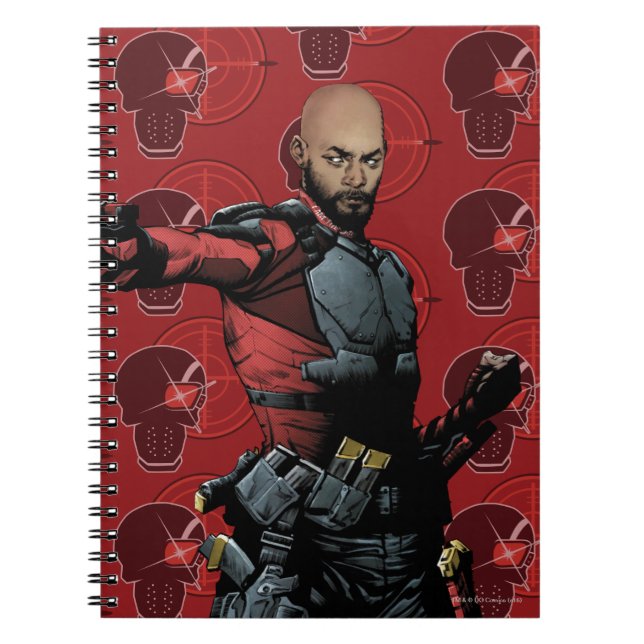 Suicide Squad | Deadshot Tecknad Bok Art Anteckningsbok (Framsidan)