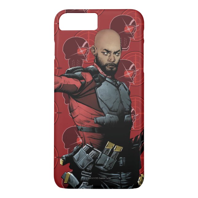 Suicide Squad | Deadshot Tecknad Bok Art Case-Mate iPhone Skal (Baksida)