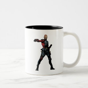 Suicide Squad Deadshot Tecknad Bok Art Två-Tonad Mugg