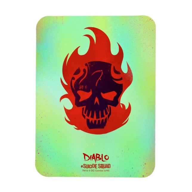 Suicide Squad | Diablo Head Icon Magnet (Vertikal)