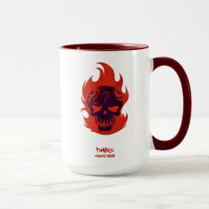Suicide Squad   Diablo Head Icon Mugg