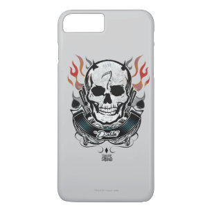 Suicide Squad Diablo Skull & Flames TattoArt