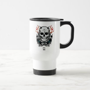 Suicide Squad Diablo Skull & Flames TattoArt Resemugg