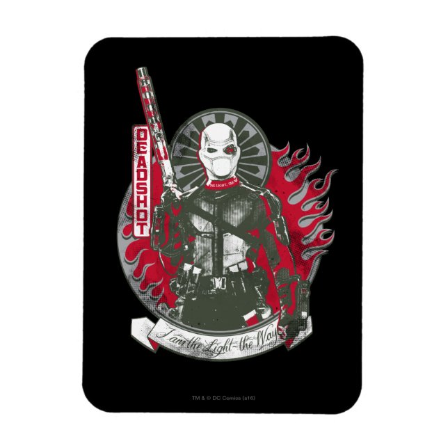 Suicide Squad | Dödsbild "Jag är ljus" Magnet (Vertikal)