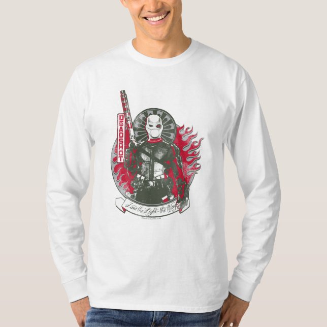 Suicide Squad | Dödsbild "Jag är ljus" T Shirt (Framsida)