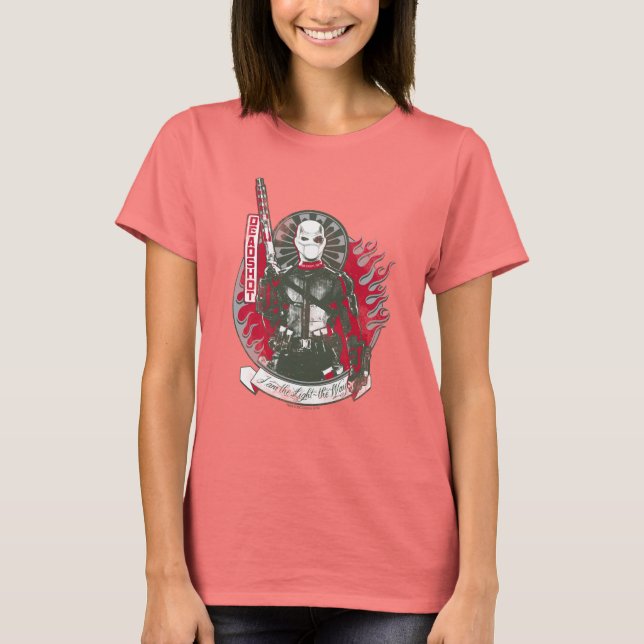Suicide Squad | Dödsbild "Jag är ljus" T-shirt (Framsida)