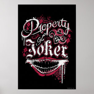 Suicide Squad   Egendom i Joker Poster