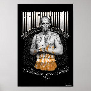 Suicide Squad   El Diablo "Inlösen" Tatto Poster