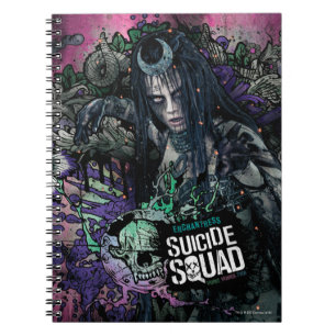 Suicide Squad Enchantress Character Graffiti Anteckningsbok