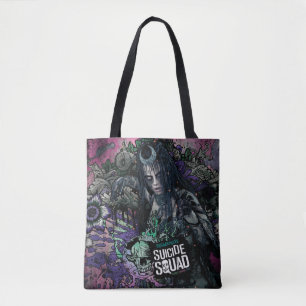 Suicide Squad Enchantress Character Graffiti Tygkasse