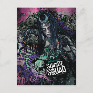 Suicide Squad   Enchantress Character Graffiti Vykort