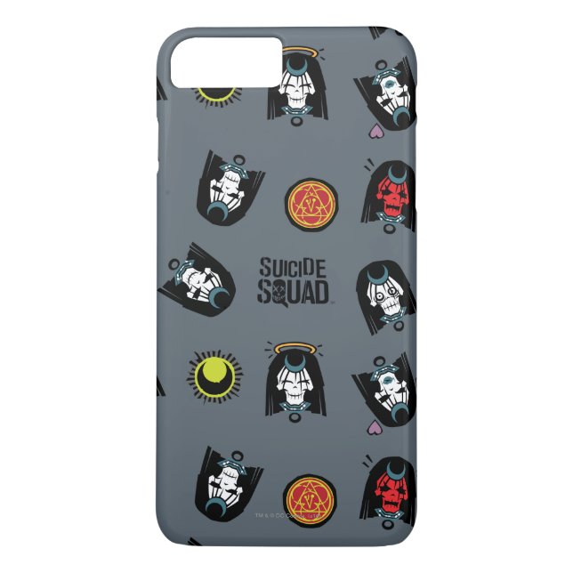 Suicide Squad | Enchantress Emoji Mönster Case-Mate iPhone Skal (Baksida)