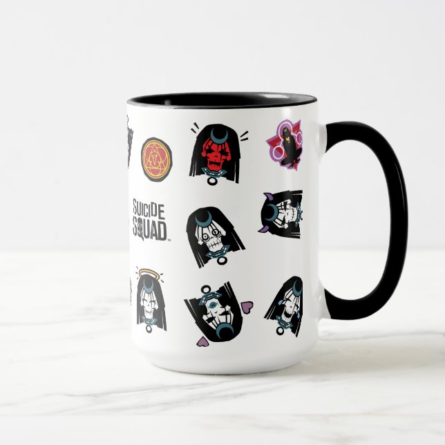 Suicide Squad | Enchantress Emoji Mönster Mugg (Höger)