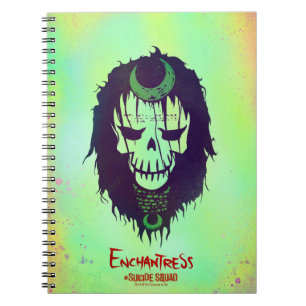 Suicide Squad   Enchantress Head Icon Anteckningsbok
