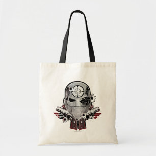 Suicide Squad   Färdmätare och vapen Tattoo Art Tygkasse