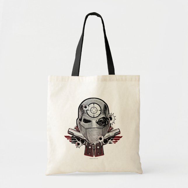Suicide Squad | Färdmätare och vapen Tattoo Art Tygkasse (Framsidan)
