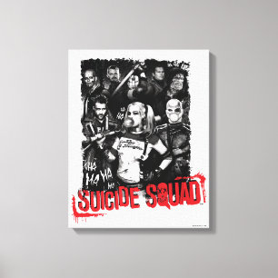 Suicide Squad Foto för grupp av växling Canvastryck