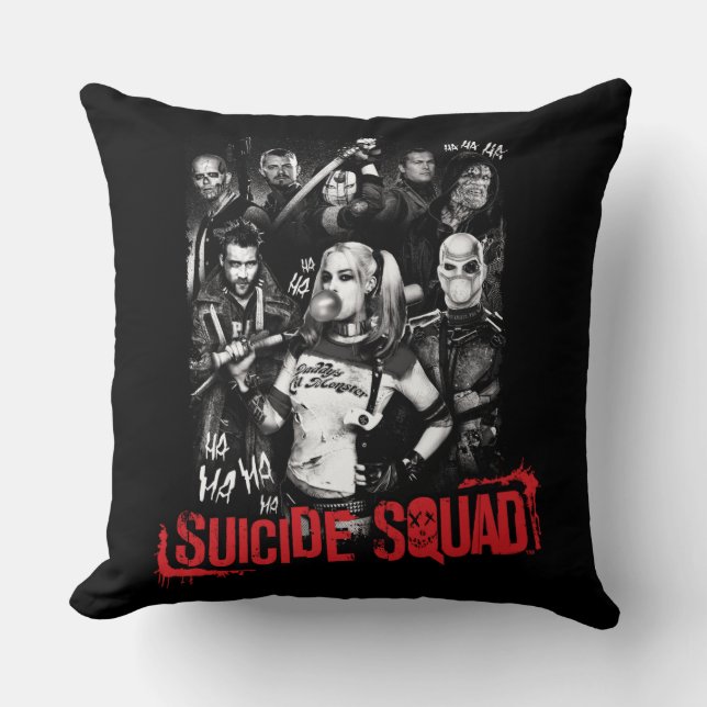 Suicide Squad | Foto för grupp av växling Kudde (Framsida)
