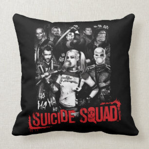 Suicide Squad   Foto för grupp av växling Kudde