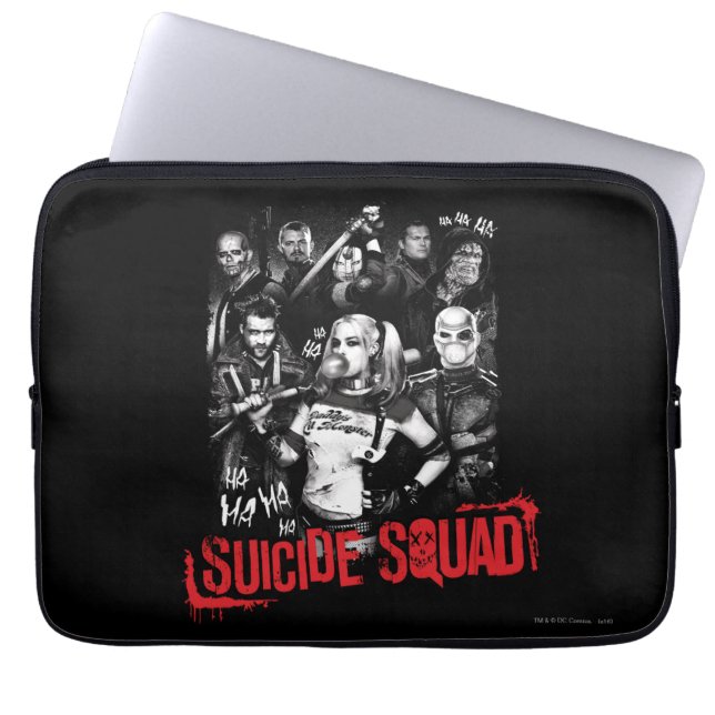 Suicide Squad | Foto för grupp av växling Laptop Fodral (Framsidan)