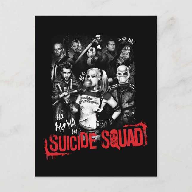 Suicide Squad | Foto för grupp av växling Vykort (Framsida)