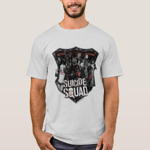 Suicide Squad   Foto för gruppbrickor Tröja