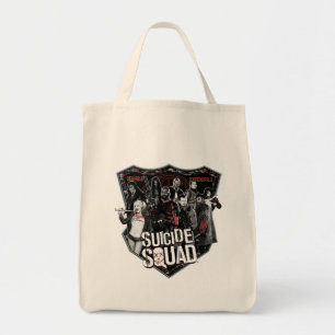 Suicide Squad Foto för gruppbrickor Tygkasse