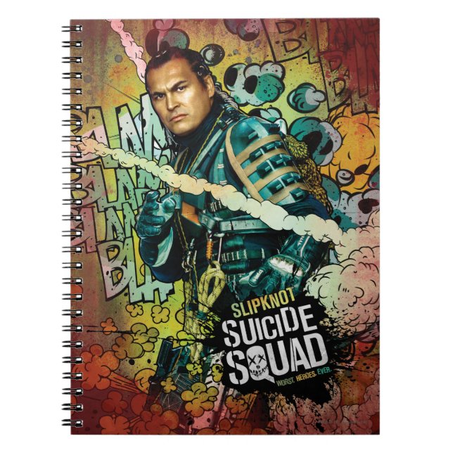 Suicide Squad | Graffiti med glidtecken Anteckningsbok (Framsidan)
